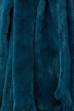 Норка крашеная "Морская волна" из серо-голубой 