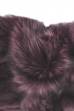 Лисица серебристо-черная отечественная крашеная "Виноградная"